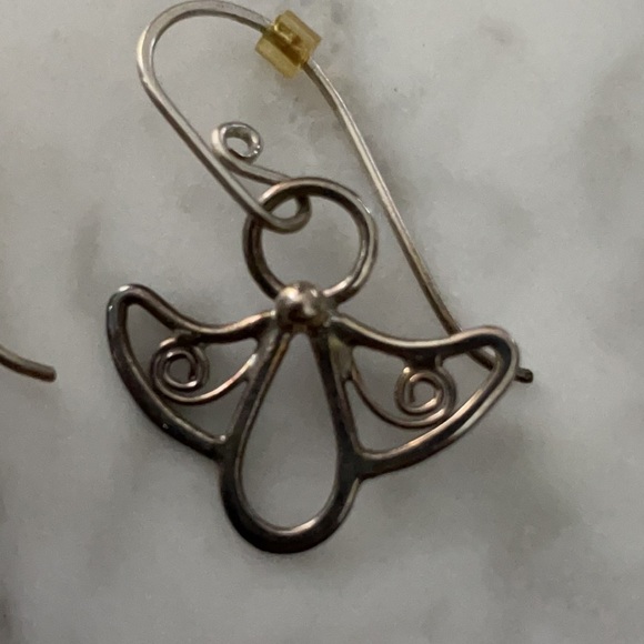 Jewelry 525 Handmade Silver Angel Drop Earrings Poshmark